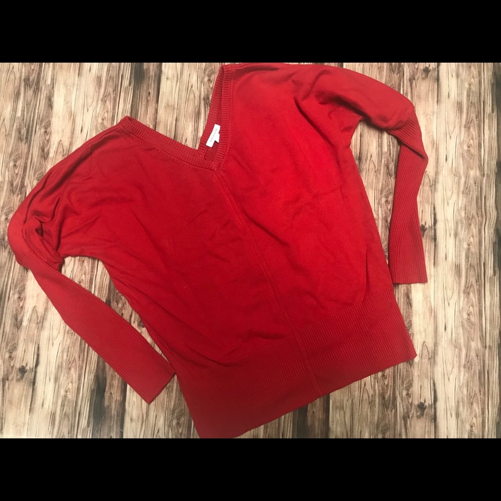 Boston proper deep v sweater